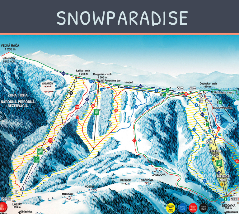 biała szkoła - stok Snowparadise